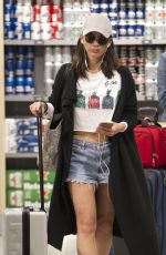 OLIVIA MUNN Arrives at Airport in Montreal 07/06/2017