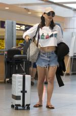 OLIVIA MUNN Arrives at Airport in Montreal 07/06/2017
