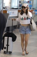 OLIVIA MUNN Arrives at Airport in Montreal 07/06/2017
