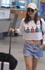 OLIVIA MUNN Arrives at Airport in Montreal 07/06/2017