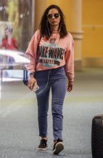 OLIVIA MUNN at Airport in Vancouver 07/19/2017