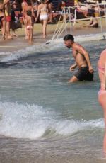 OLYMPIA VALANCE in Bikini at a Beach in Mykonos 07/07/2017