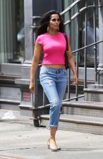 PADMA LAKSHMI Out and About in New York 07/06/2017