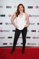 PAIGE NELSON at Strangers TV Show Screening at Outfest Los Angeles LGBT Film Festival 07/15/2017