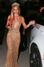 PARIS HILTON and Chris Zlyka at a Party in Ibiza 07/02/2017