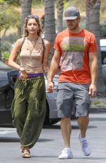 PARIS JACKSON and Trevoro Donowan Holding Hands Out in Pacific Palisades 07/10/2017