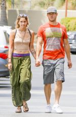 PARIS JACKSON and Trevoro Donowan Holding Hands Out in Pacific Palisades 07/10/2017