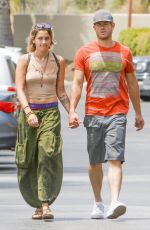 PARIS JACKSON and Trevoro Donowan Holding Hands Out in Pacific Palisades 07/10/2017