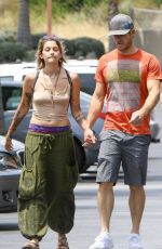 PARIS JACKSON and Trevoro Donowan Holding Hands Out in Pacific Palisades 07/10/2017