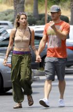 PARIS JACKSON and Trevoro Donowan Holding Hands Out in Pacific Palisades 07/10/2017