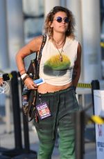 PARIS JACKSON Arrives at Eagles Concert at Dodgers Staduim in Los Angeles 07/15/2017