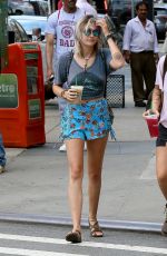 PARIS JACKSON in Shorts Out in New YOrk 07/19/2017