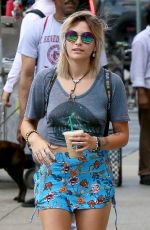 PARIS JACKSON in Shorts Out in New YOrk 07/19/2017