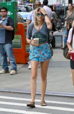 PARIS JACKSON in Shorts Out in New YOrk 07/19/2017