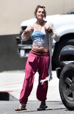 PARIS JACKSON Leaves Elizabeth Taylor Foundation in Beverly Hills 07/10/2017