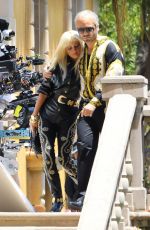 PENELOPE CRUZ on the Set of Versace: American Crime Story in Los Angeles 07/11/2017