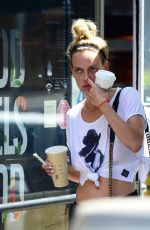 PETA MURGATROYD at a Starbucks in Los Angeles 07/19/2017