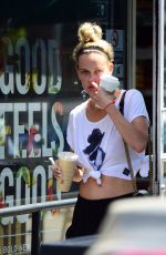 PETA MURGATROYD at a Starbucks in Los Angeles 07/19/2017
