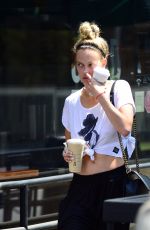 PETA MURGATROYD at a Starbucks in Los Angeles 07/19/2017