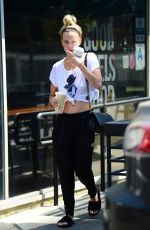 PETA MURGATROYD at a Starbucks in Los Angeles 07/19/2017