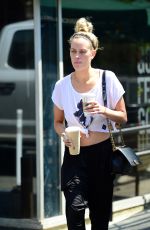 PETA MURGATROYD at a Starbucks in Los Angeles 07/19/2017