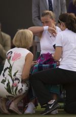 PETRA KVITOVA at Wimbledon Championships 07/04/2017