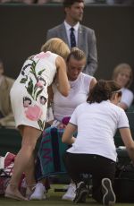 PETRA KVITOVA at Wimbledon Championships 07/04/2017
