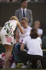 PETRA KVITOVA at Wimbledon Championships 07/04/2017