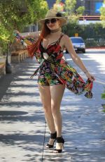 PHOEBE PRICE Out in Beverly Hills 07/07/2017