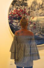 PINK Arrives at Allouche Gallery in New York 07/05/2017