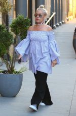 PINK Arrives at Allouche Gallery in New York 07/05/2017