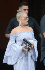 PINK Leaves Her Hotel in New York 07/05/2017