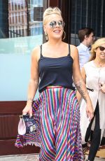 PINK Leaves Her Hotel in New York 07/11/2017