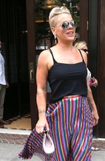 PINK Leaves Her Hotel in New York 07/11/2017