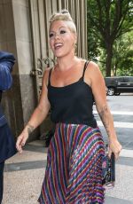 PINK Leaves Her Hotel in New York 07/11/2017
