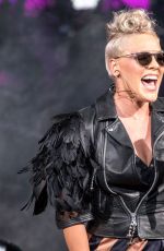 PINK Performs at Summerfest Music Festival 2017 in Milwaukee 07/01/2017