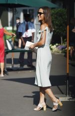 PIPPA MIDDLETON Arrives at Wimbledon in London 07/10/2017