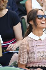 PIPPA MIDDLETON at Wimbledon Championships in London 07/05/2017\