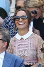 PIPPA MIDDLETON at Wimbledon Championships in London 07/05/2017\