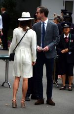 PIPPA MIDDLETON Leaves Wimbledon Tennis Championships in London 07/14/2017