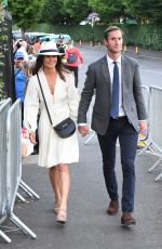 PIPPA MIDDLETON Leaves Wimbledon Tennis Championships in London 07/14/2017