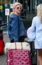 PIXIE LOTT Arrives at London City Airport 07/19/2017