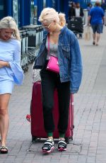 PIXIE LOTT Arrives at London City Airport 07/19/2017