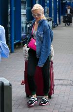 PIXIE LOTT Arrives at London City Airport 07/19/2017