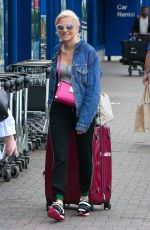 PIXIE LOTT Arrives at London City Airport 07/19/2017