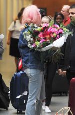 PIXIE LOTT at Eurostar Station in London 07/04/2017