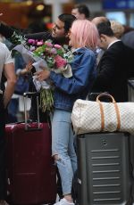 PIXIE LOTT at Eurostar Station in London 07/04/2017