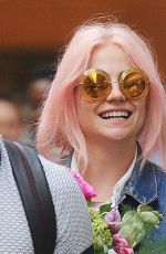 PIXIE LOTT at Eurostar Station in London 07/04/2017