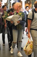 PIXIE LOTT at Eurostar Station in London 07/04/2017