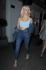 PIXIE LOTT Night Out in London 07/05/2017
